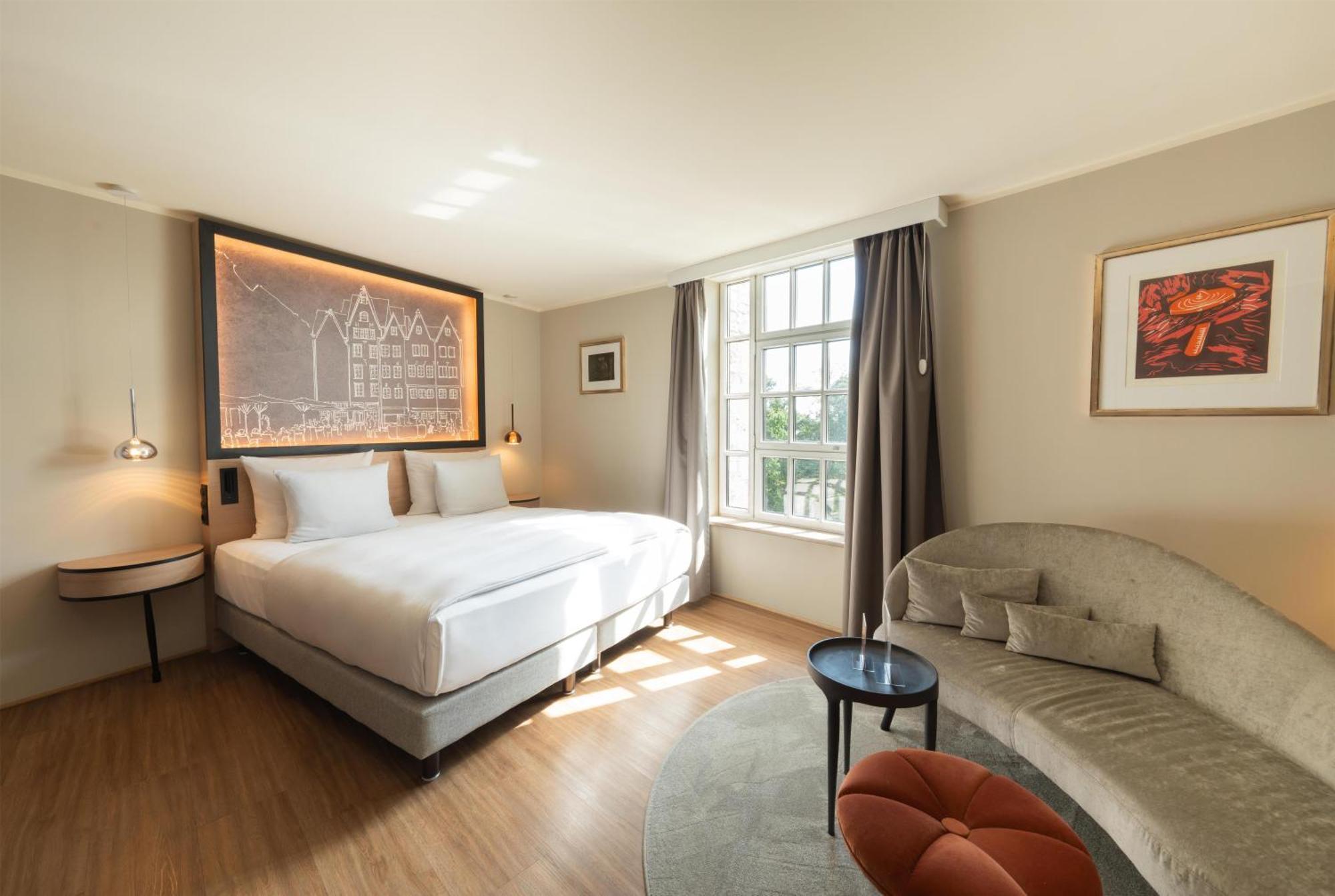 Standard Zimmer mit Kingsize-Bett